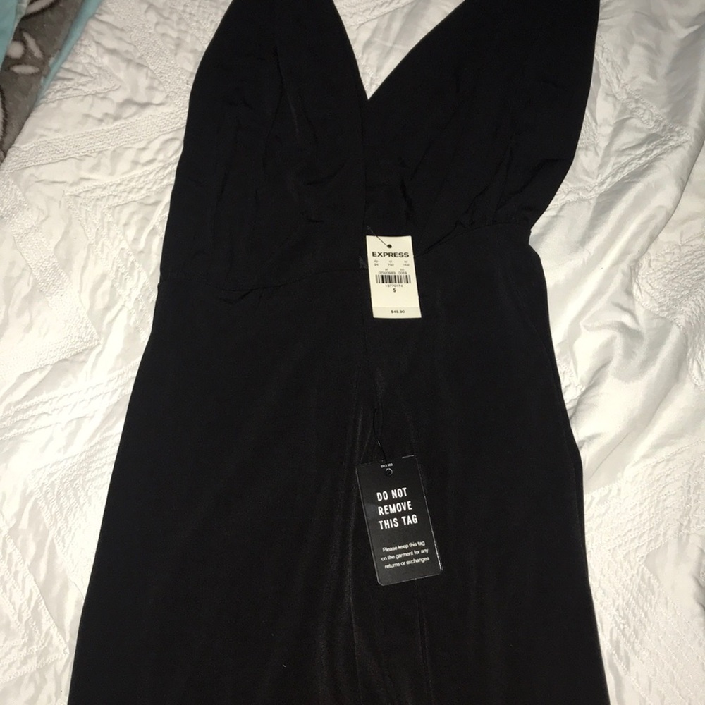 !!BRAND NEW!! EXPRESS Mini Black Dress - Picture 4 of 4